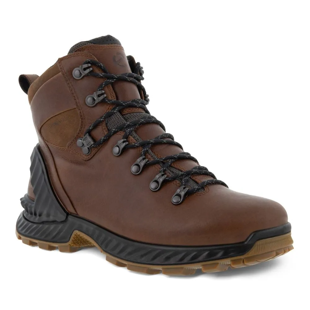 'Ecco' Men's Exohike Retro Mid Hiker - Cocoa Brown