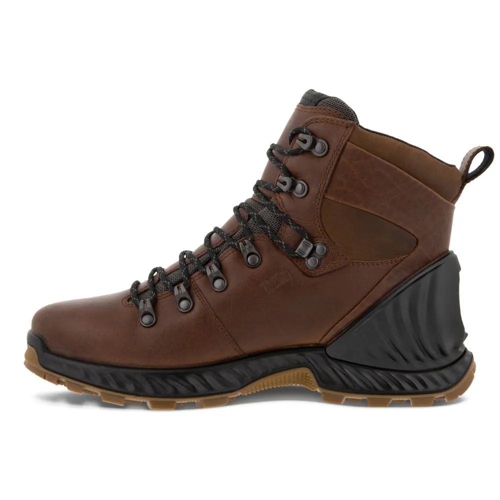 'Ecco' Men's Exohike Retro Mid Hiker - Cocoa Brown