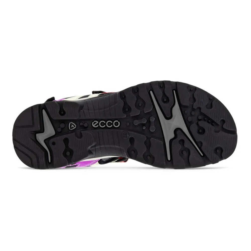 'Ecco' Women's Offroad Sandal - Multicolor Hibiscus