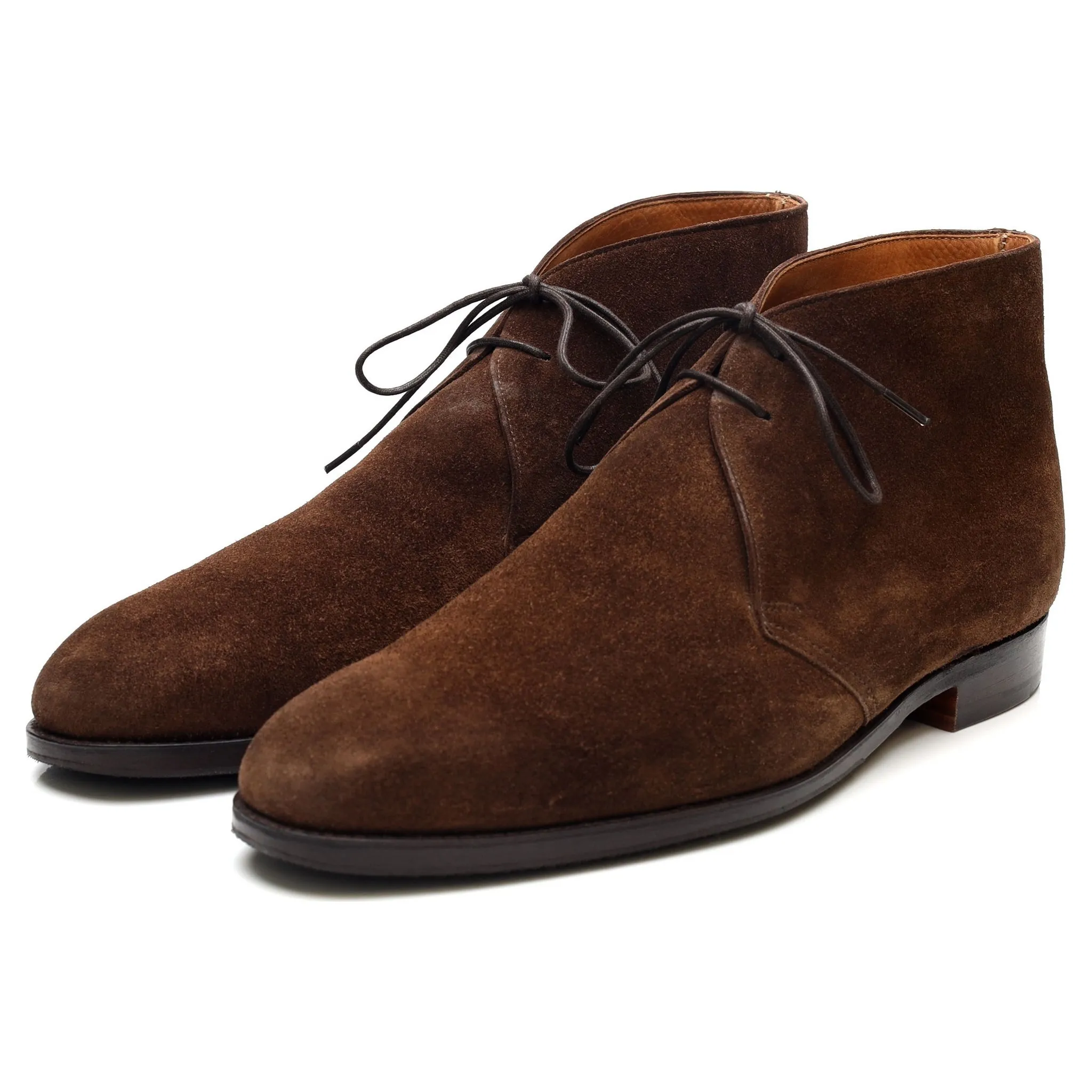 'Evesham' Brown Suede Chukka Boots UK 9.5 E