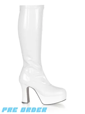 EXOTICA 2000 - WHITE STRETCH PATENT✰ PRE ORDER ✰