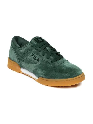 FILA Men Green Suede Original Tennis Premium Shoes