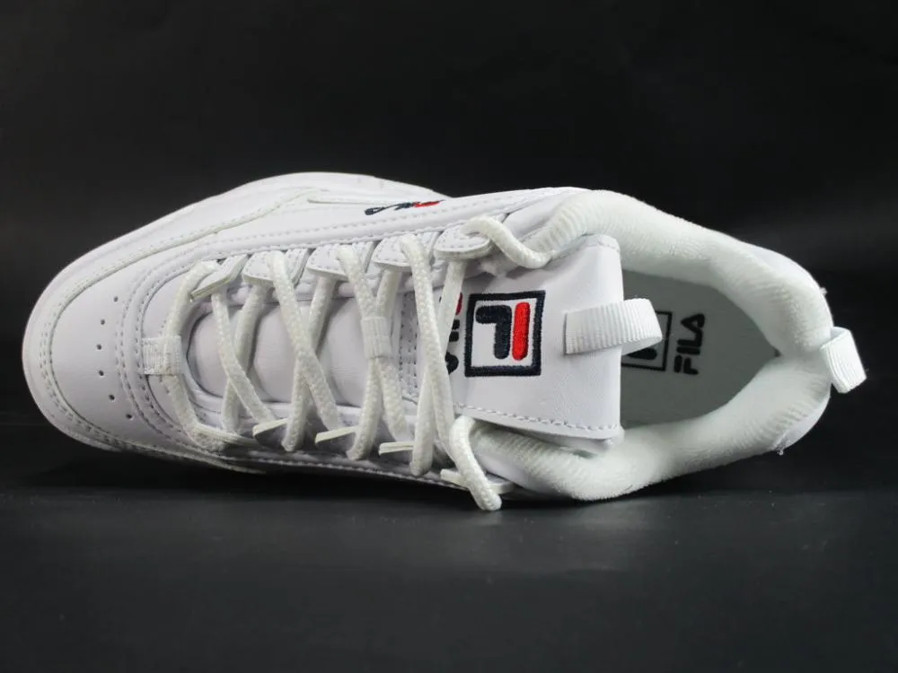 Fila scarpa sneakers da ragazzi Disruptor Kids 1010567.1FG bianco