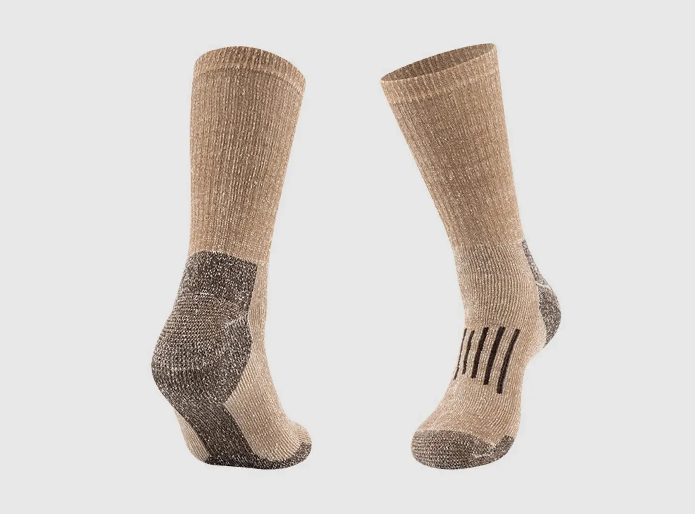 FitVille Cozy Crew Socks 2-Pair Bundle (Unisex)