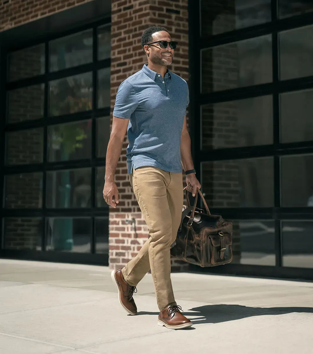 Florsheim Norwalk Plain Toe Oxford Shoe - Cognac