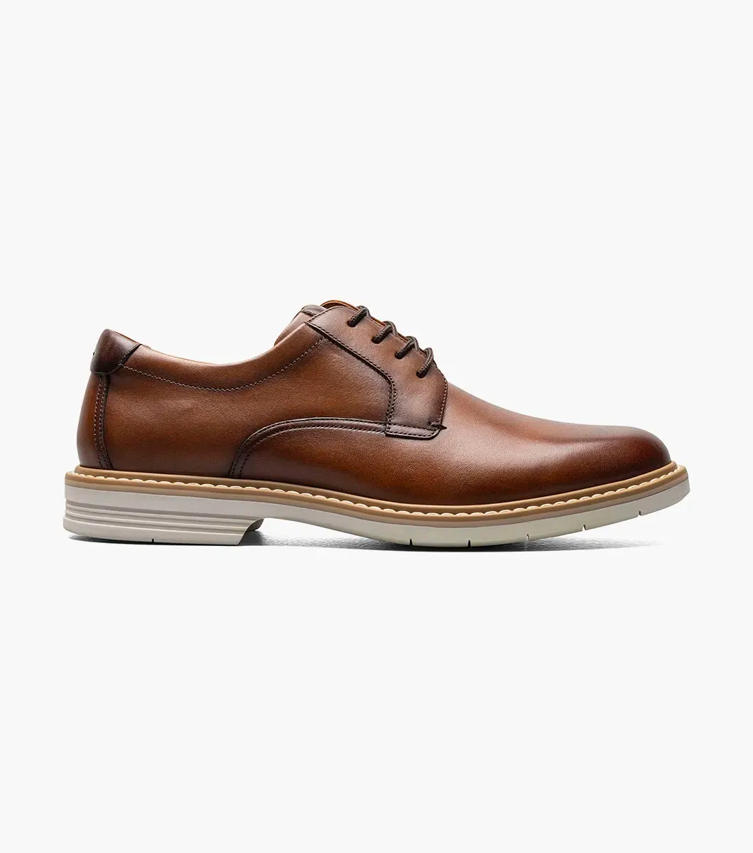 Florsheim Norwalk Plain Toe Oxford Shoe - Cognac