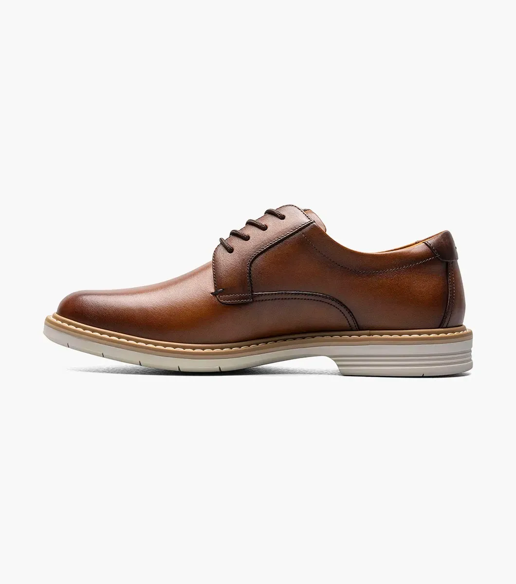 Florsheim Norwalk Plain Toe Oxford Shoe - Cognac