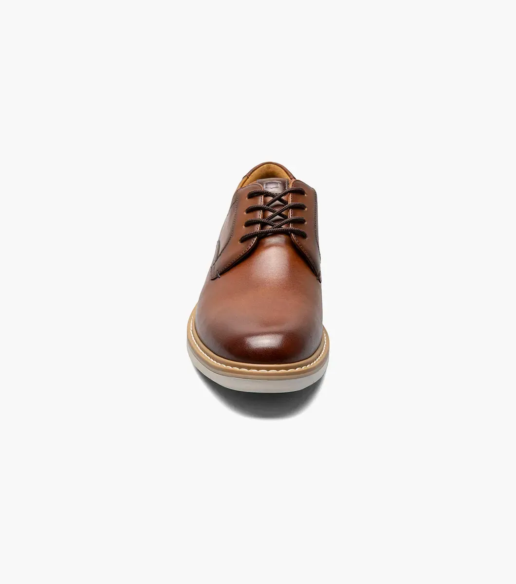 Florsheim Norwalk Plain Toe Oxford Shoe - Cognac