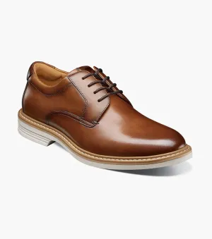 Florsheim Norwalk Plain Toe Oxford Shoe - Cognac