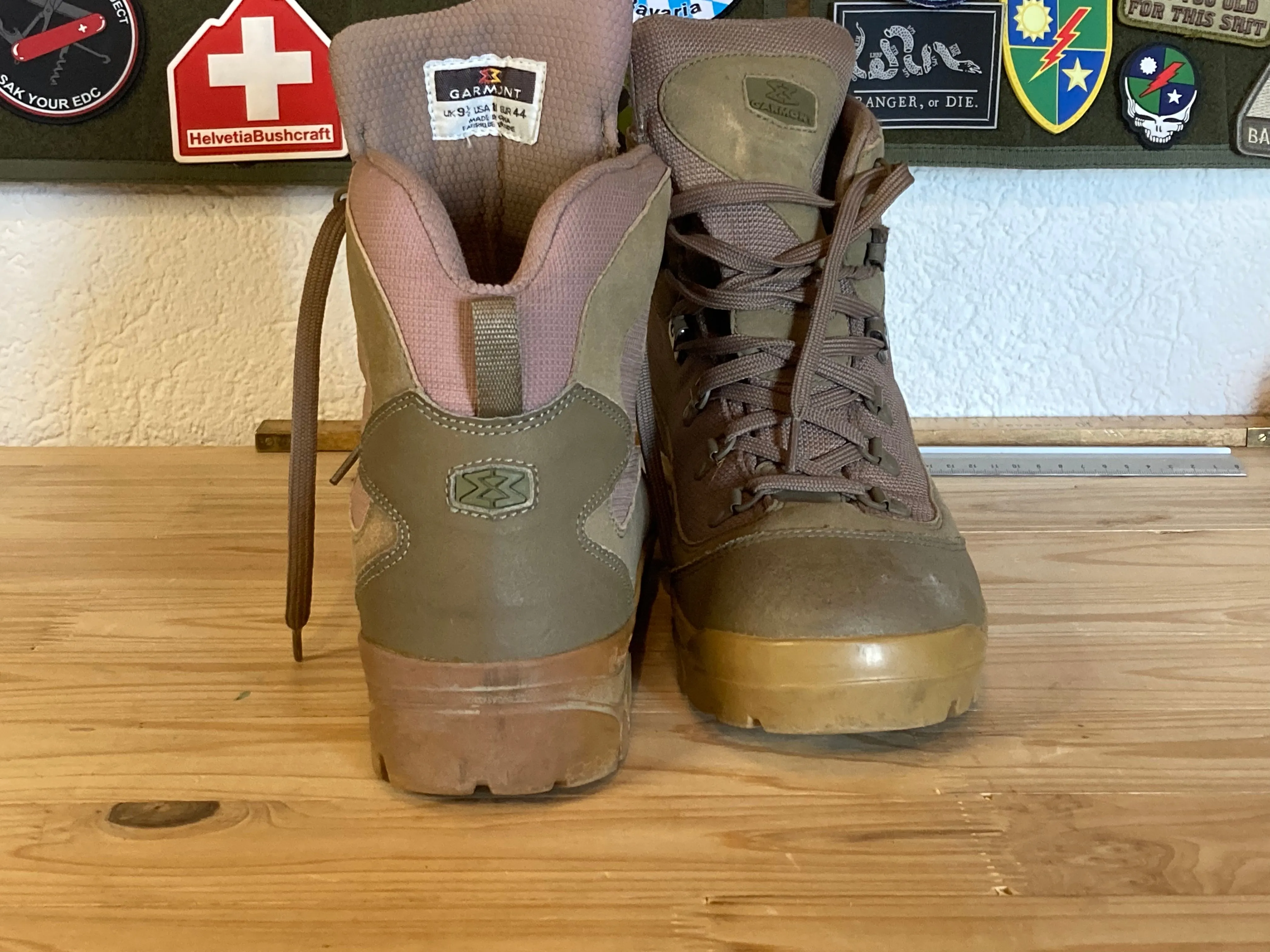 Footwear, Garmont Tactical Boots (Military) Tan 6", Size 11 US /45 EU