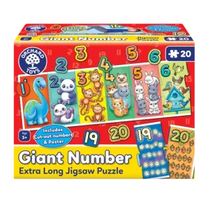 Giant Number Puzzle by Orchard Toys