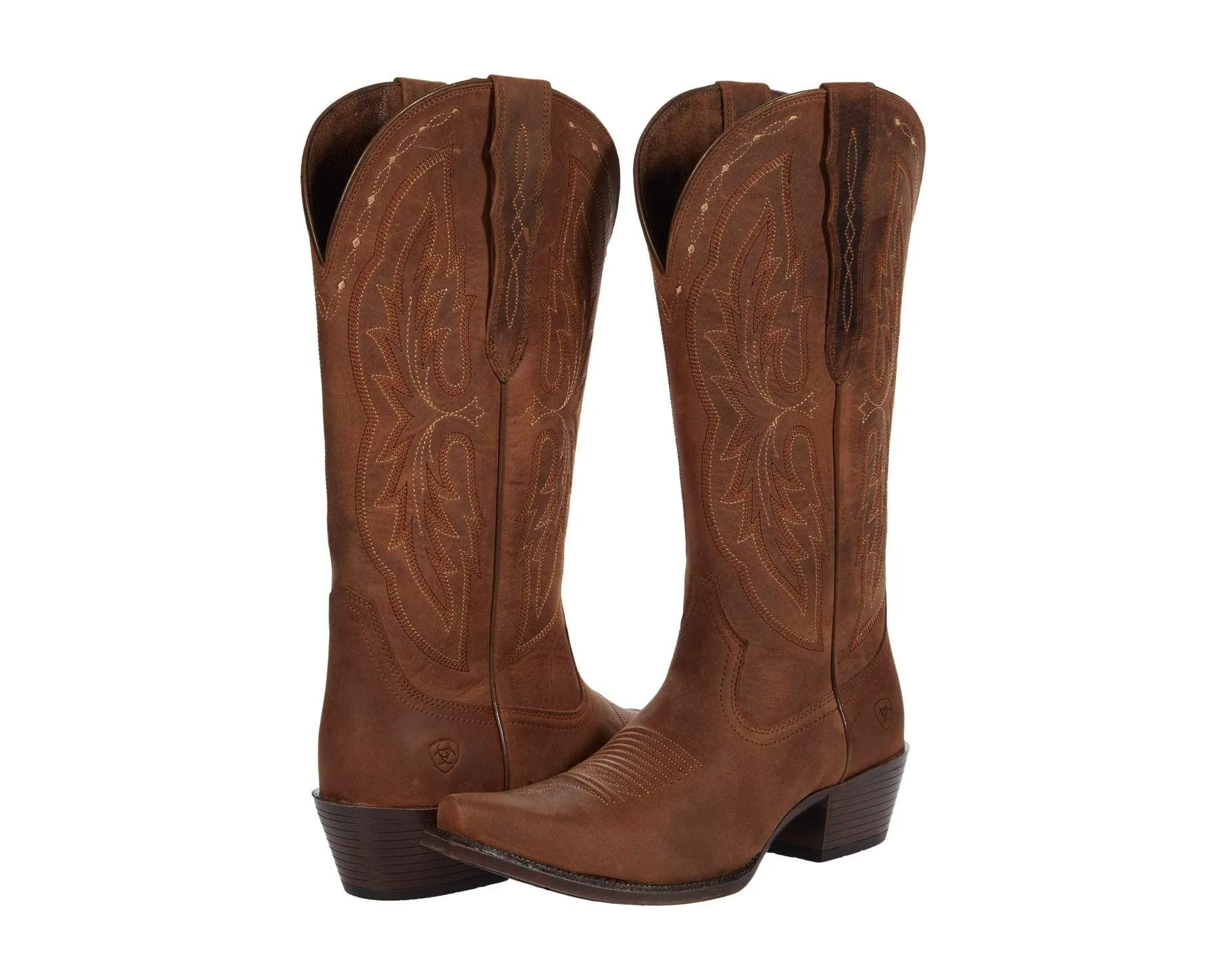 Heritage X Toe Elastic Calf Ariat Boots, Brown