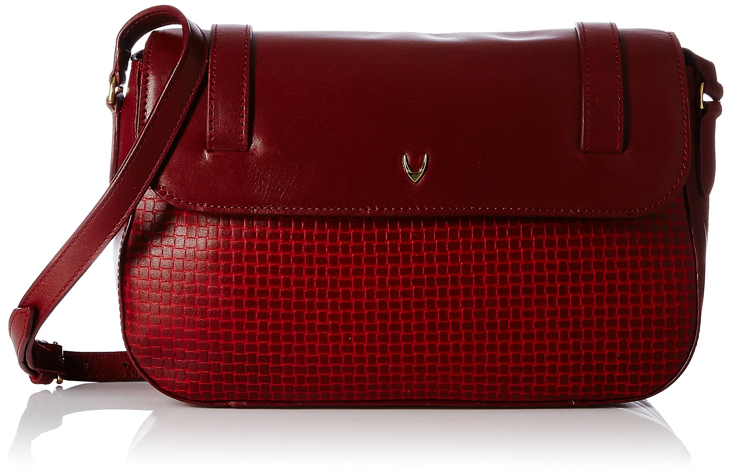 Hidesign womens EE VENUS I Large Red Marsala II Crossbody