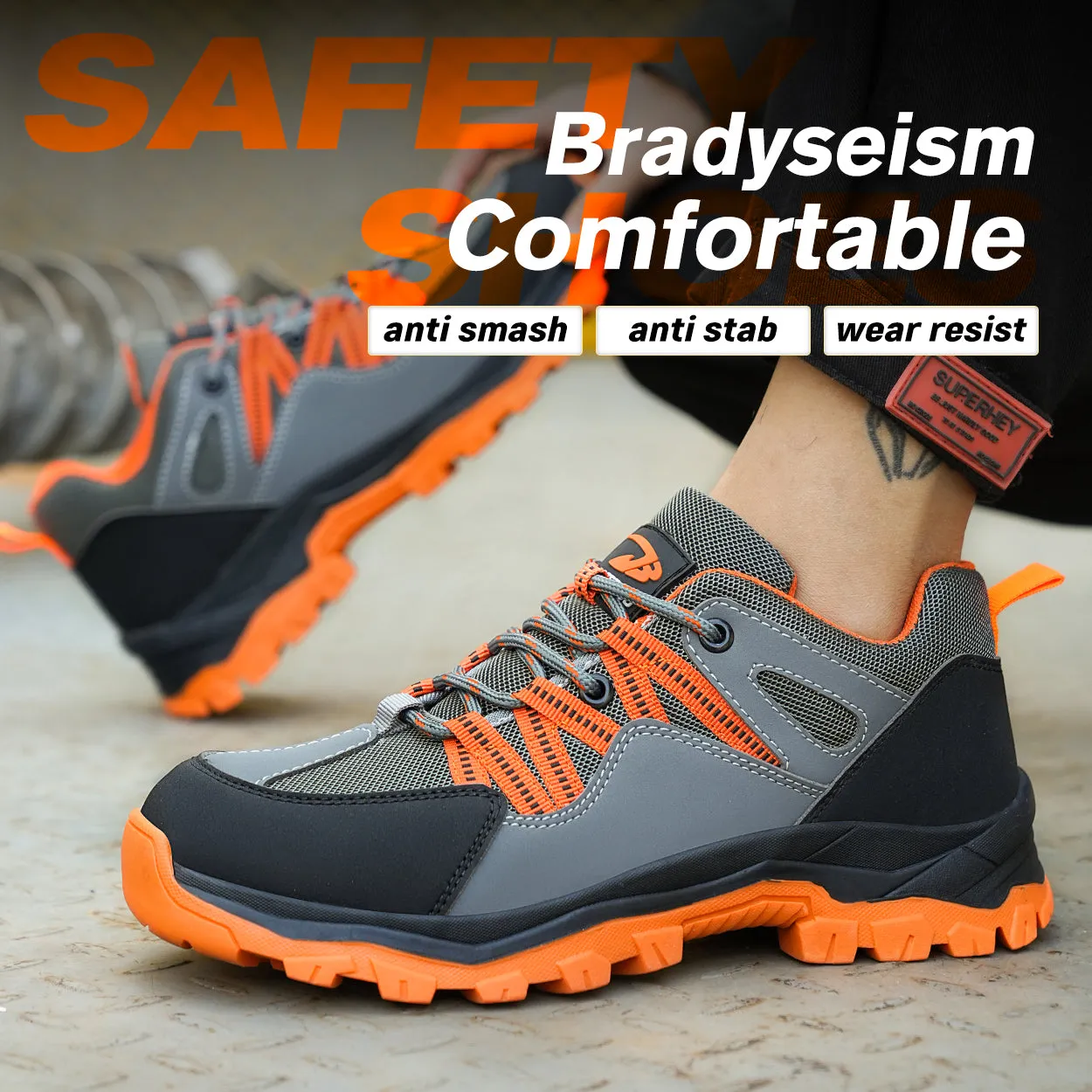 Hiking Industrial Safety Boots for Men (JB-561)