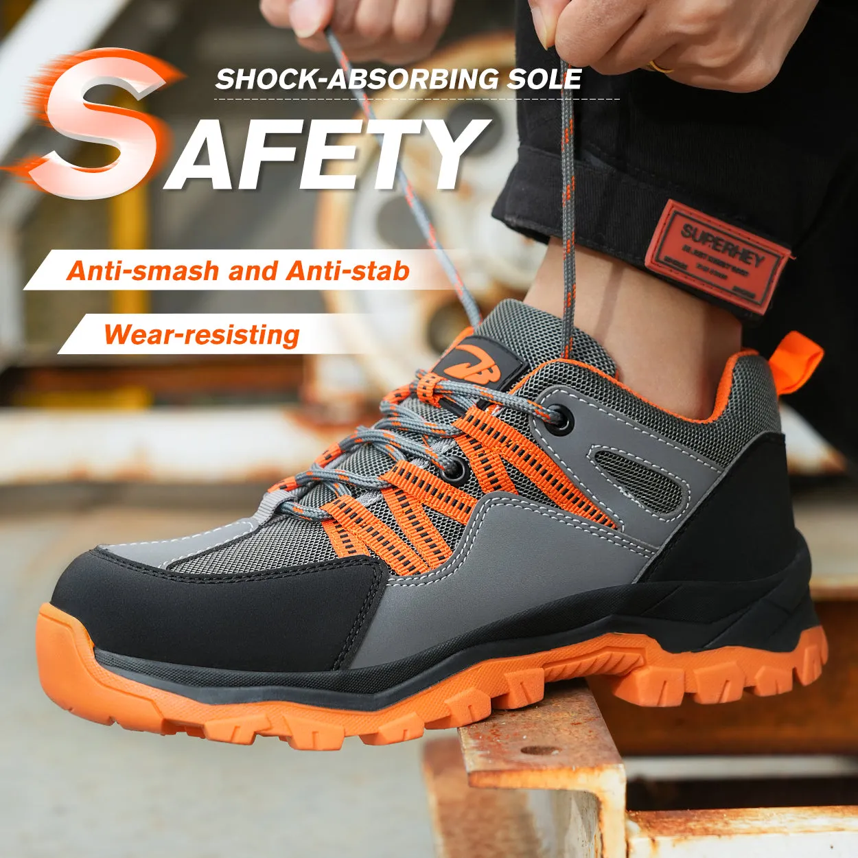 Hiking Industrial Safety Boots for Men (JB-561)