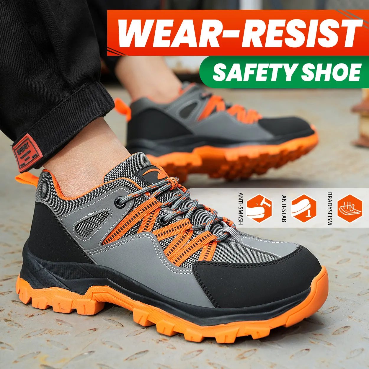 Hiking Industrial Safety Boots for Men (JB-561)