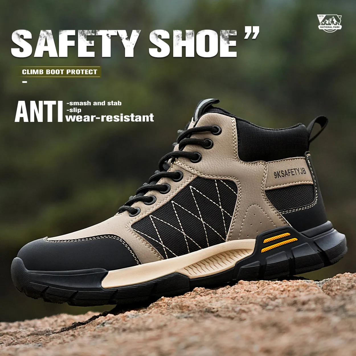 Hiking Industrial Safety Boots for Men (JB-7917)