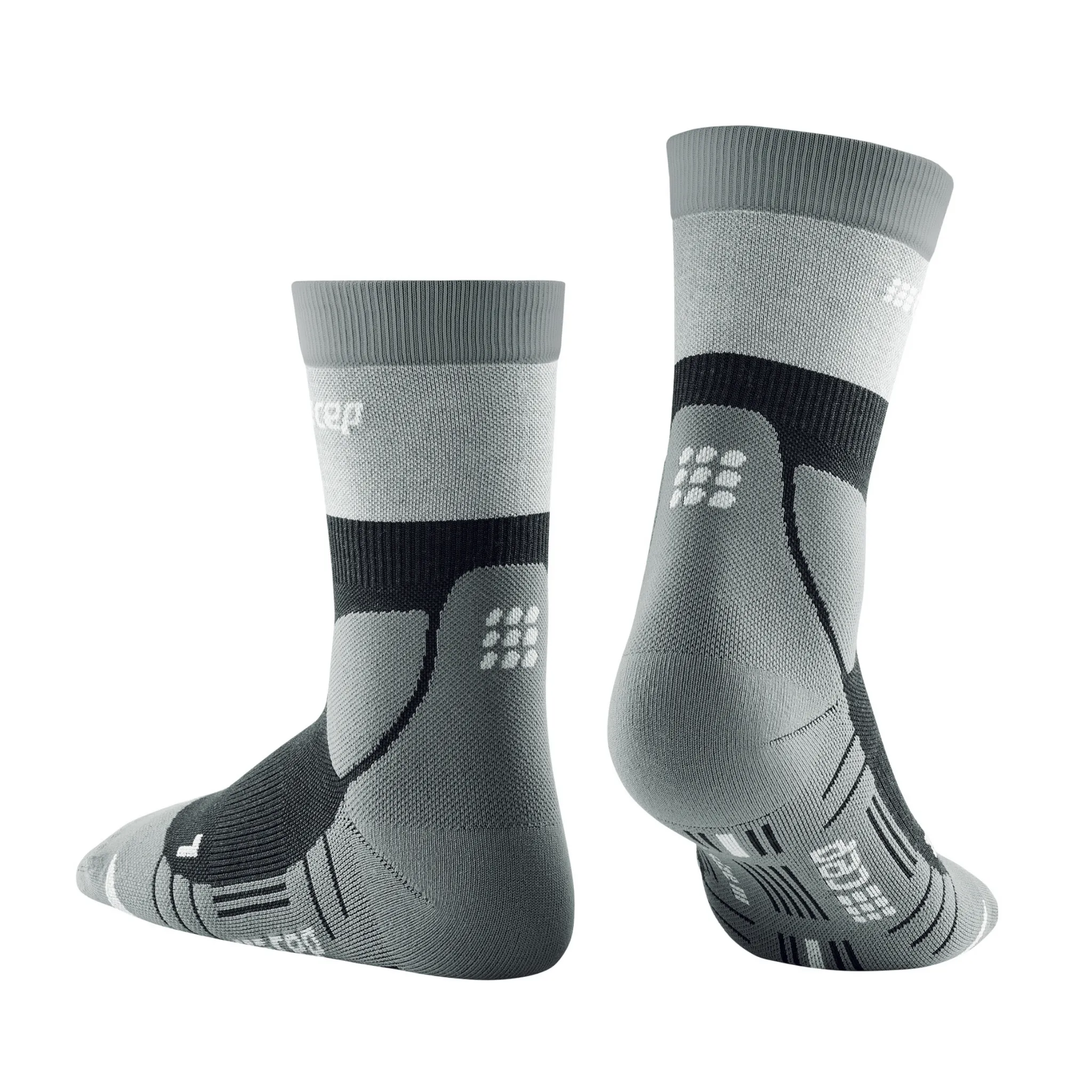 Hiking Light Merino Mid Cut Compression Socks for Women