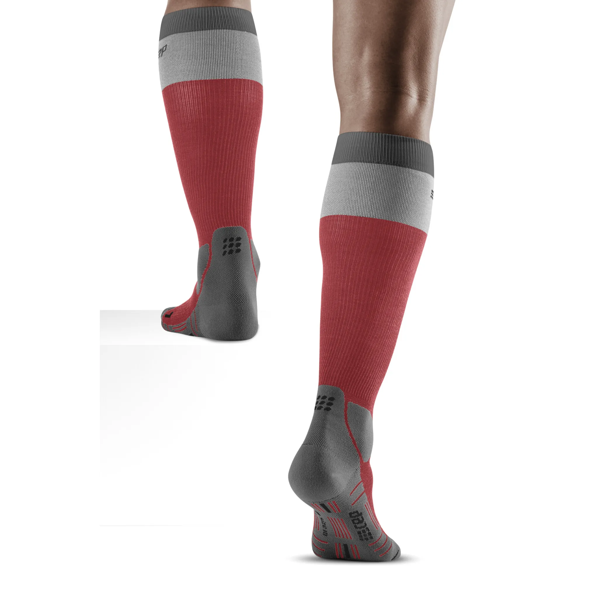 Hiking Light Merino Tall Compression Socks for Men