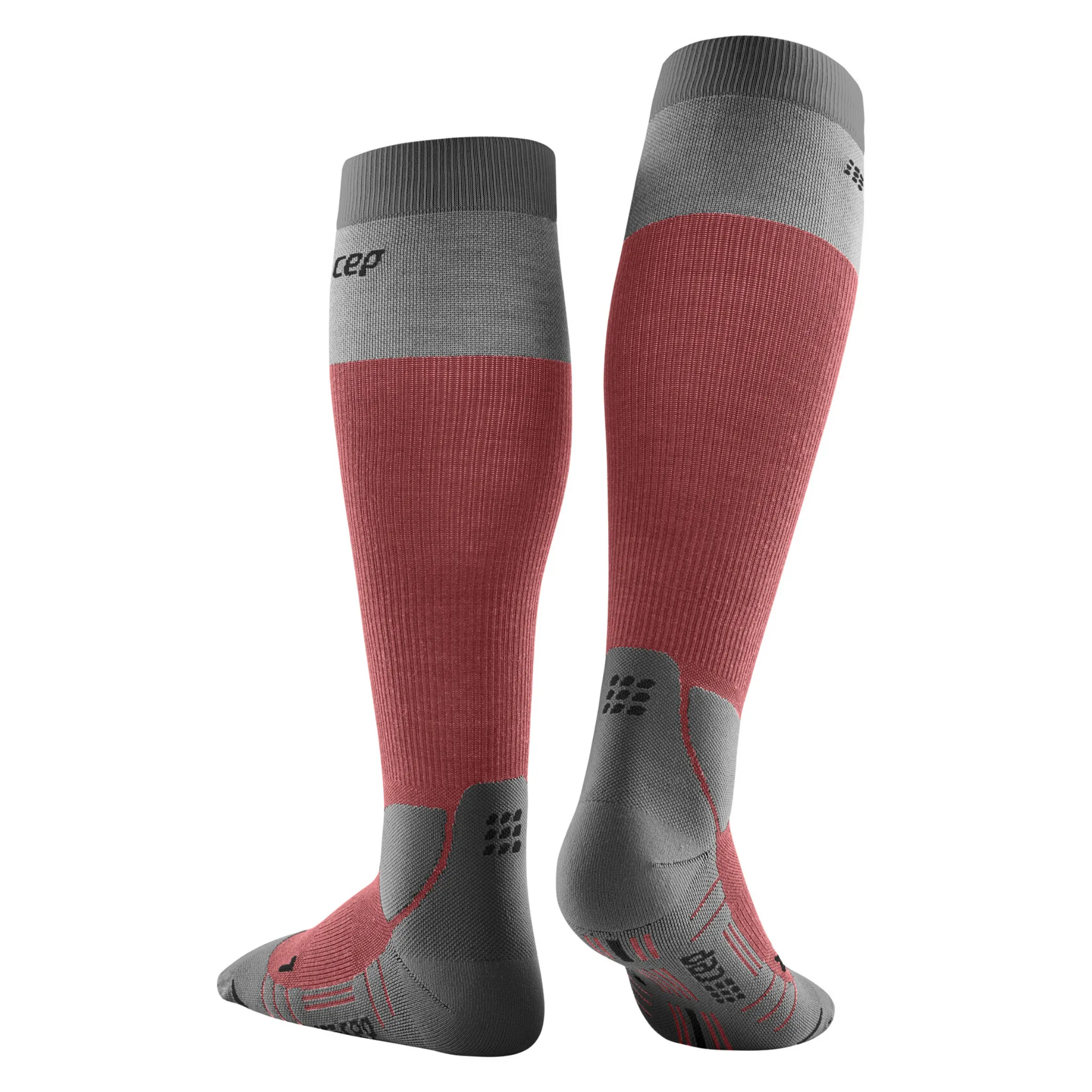 Hiking Light Merino Tall Compression Socks for Men