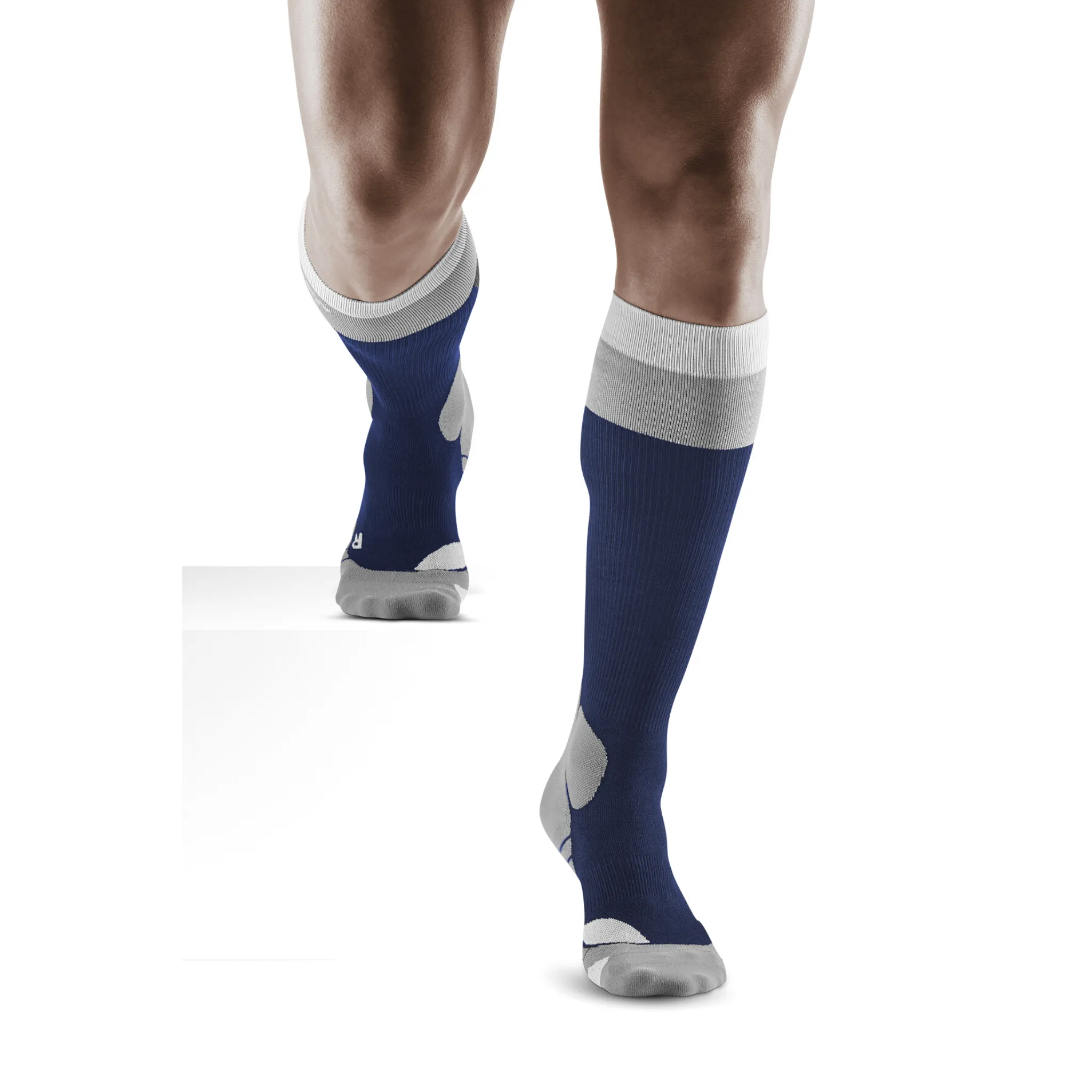 Hiking Light Merino Tall Compression Socks for Men