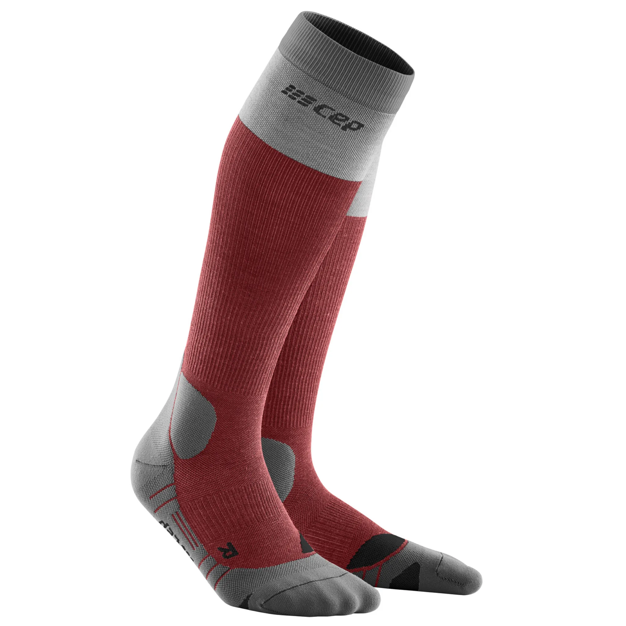 Hiking Light Merino Tall Compression Socks for Women