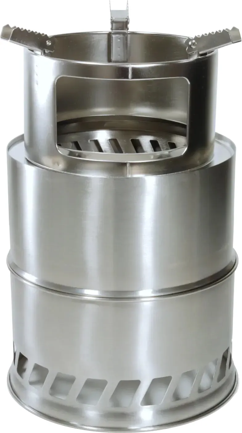 Hällmark Hiking Wood Stove Stainless Steel | Buy Hällmark Hiking Wood Stove Stainless Steel here | Outnorth