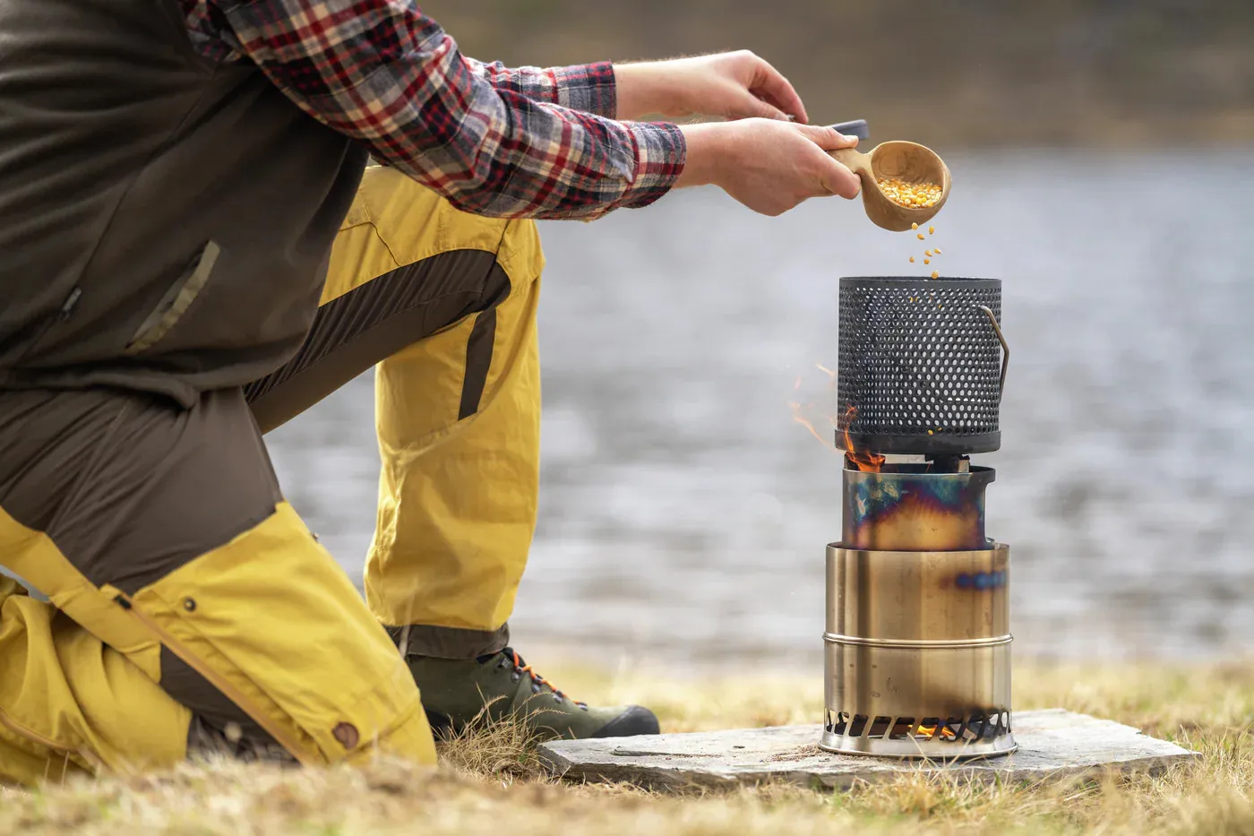 Hällmark Hiking Wood Stove Stainless Steel | Buy Hällmark Hiking Wood Stove Stainless Steel here | Outnorth