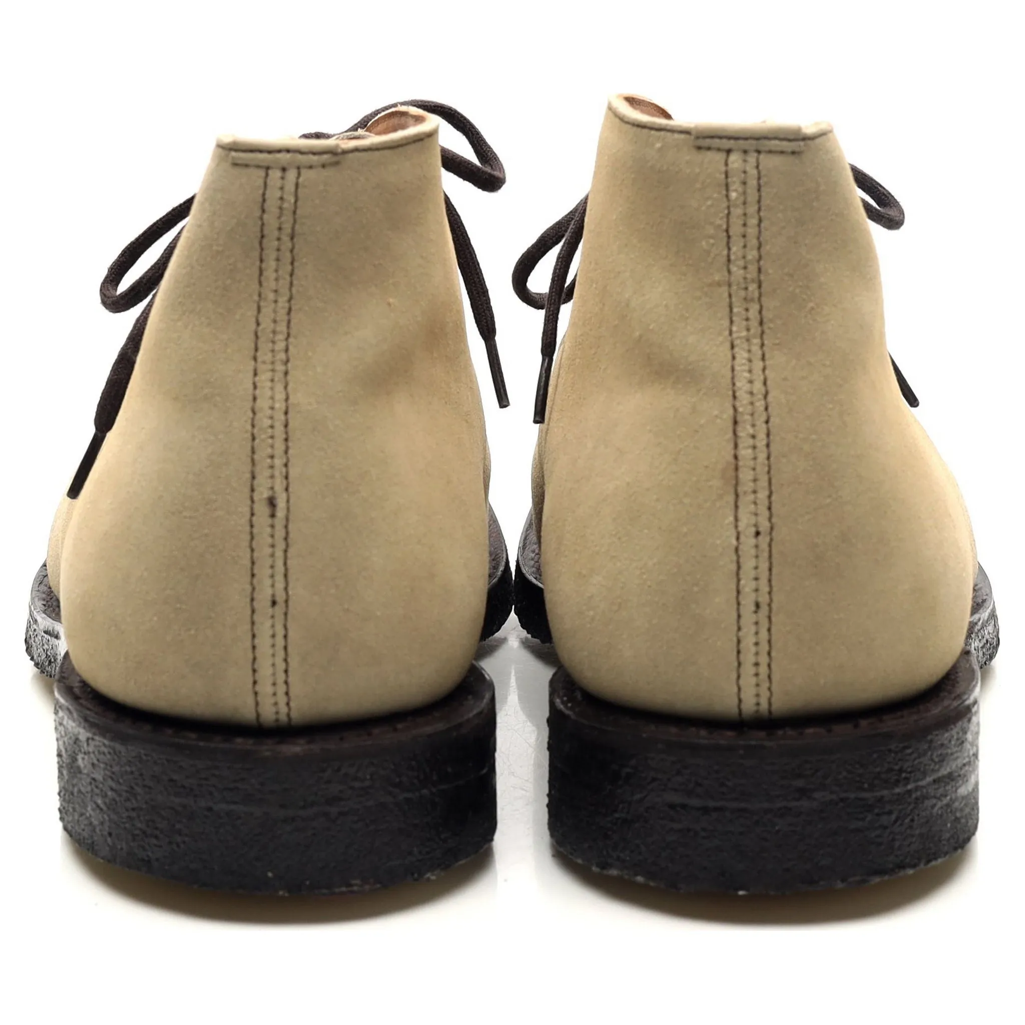 'Jockey' Beige Suede Chukka Boots UK 8.5 G