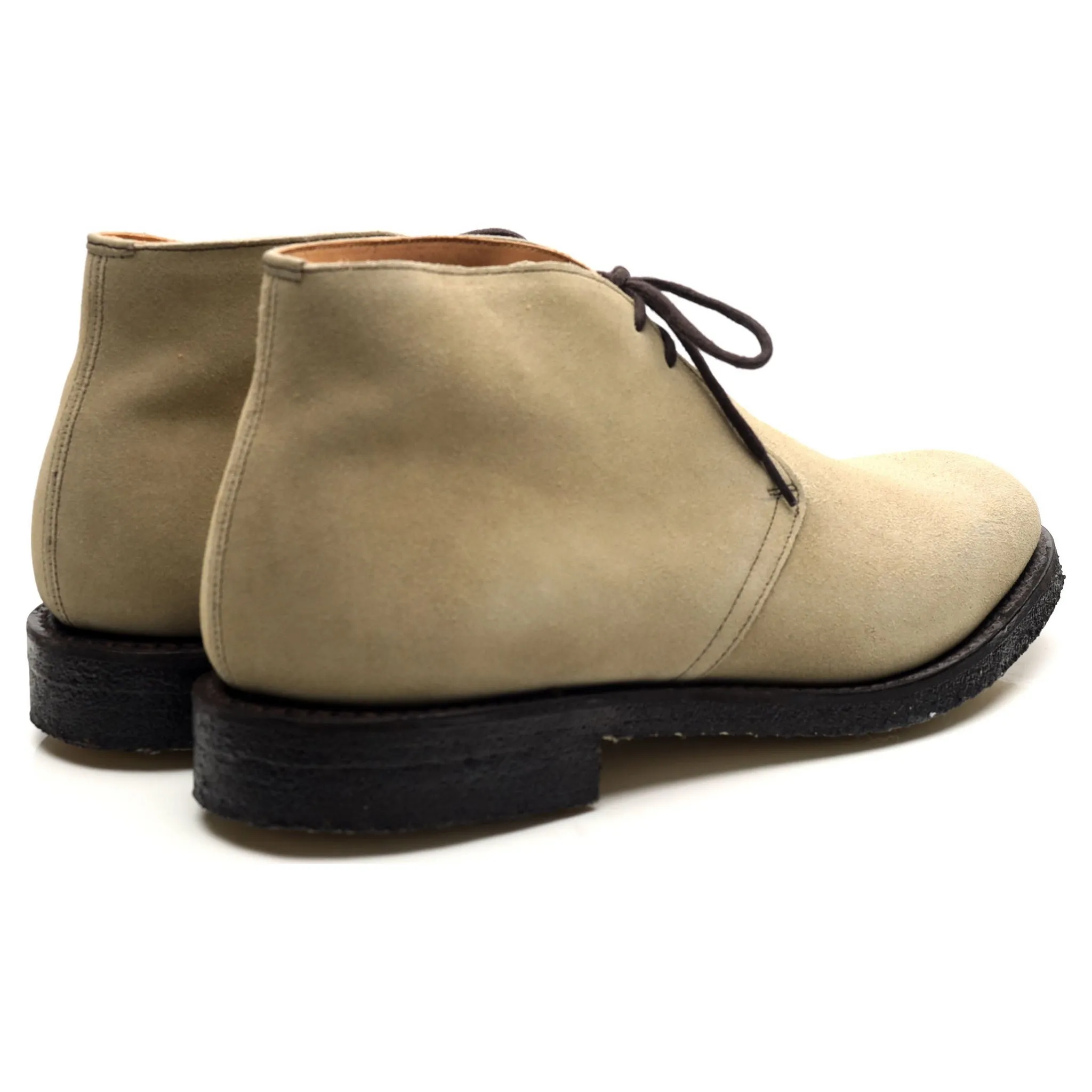 'Jockey' Beige Suede Chukka Boots UK 8.5 G