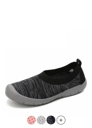 Kavala Womens' Slip-Ons Black Shoes