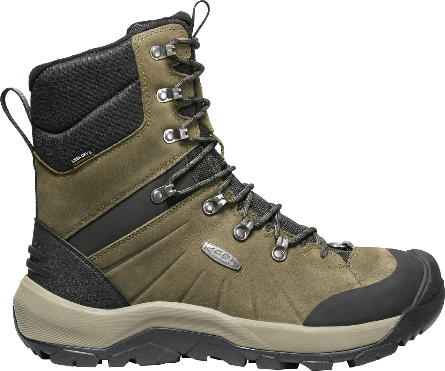 'Keen Outdoor' Men's Revel IV High Polar WP Boot - Canteen / Black