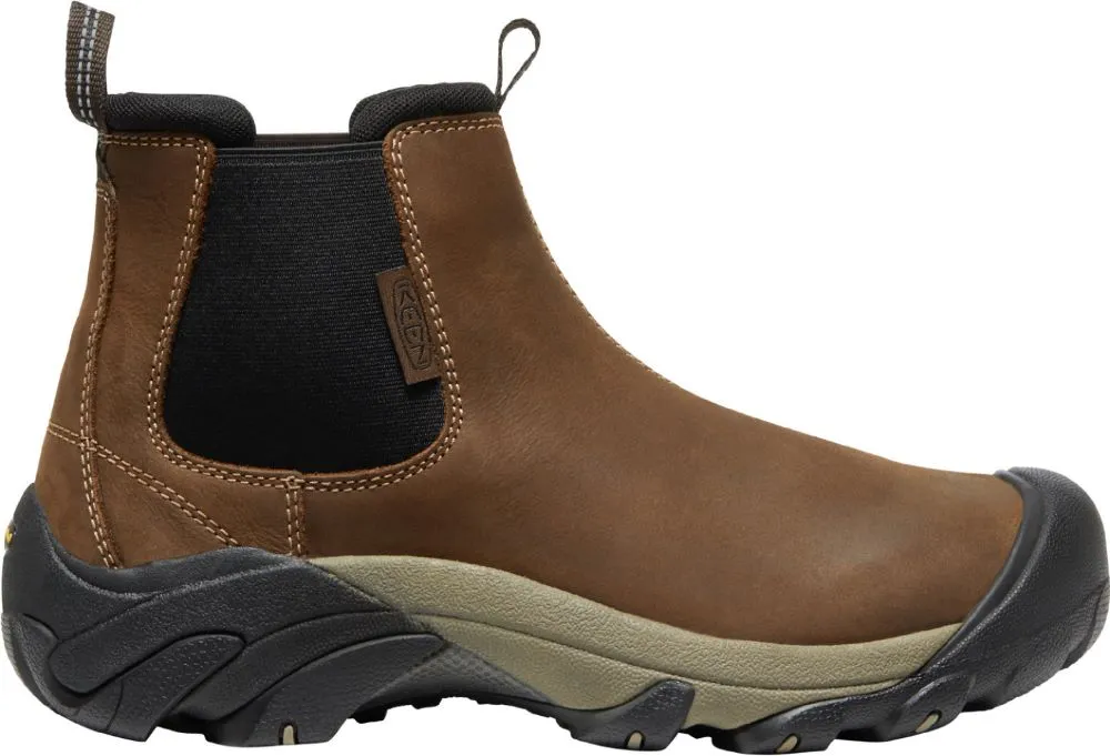 'Keen Outdoor' Men's Targhee II Chelsea Boot - Veg Brown / Black