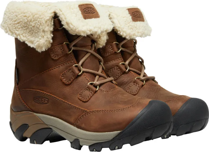 'Keen Outdoor' Women's Betty 200GR WP Short Boot - Brown / Shitake