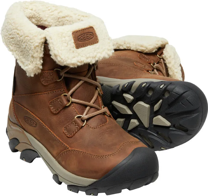 'Keen Outdoor' Women's Betty 200GR WP Short Boot - Brown / Shitake