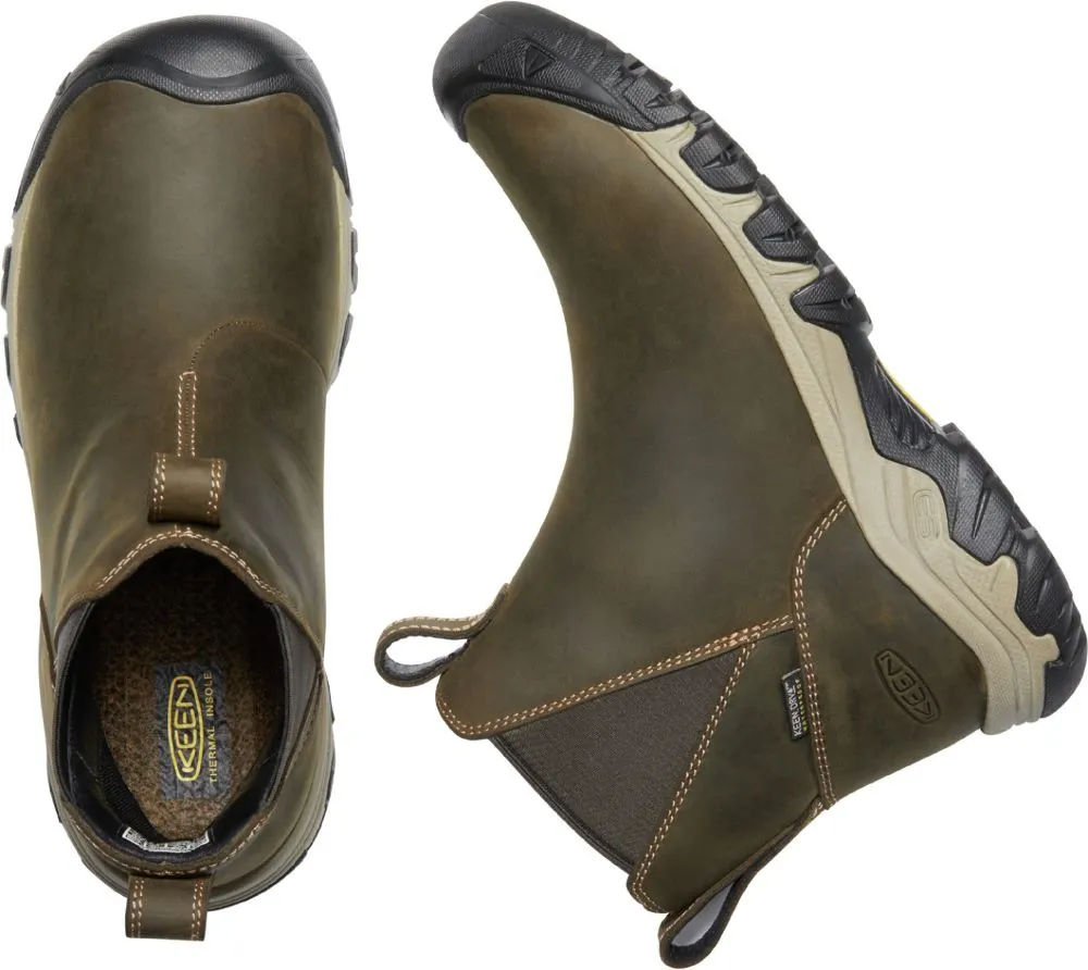 'Keen Outdoor' Women's Greta Insulated WP Chelsea Boot - Olive / Timberwolf