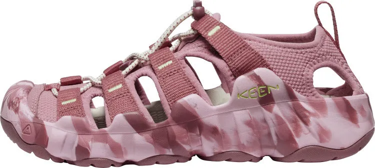 'Keen Outdoor' Women's Hyperport H2 Sandal - Nostalgia Rose / Daquiri Green