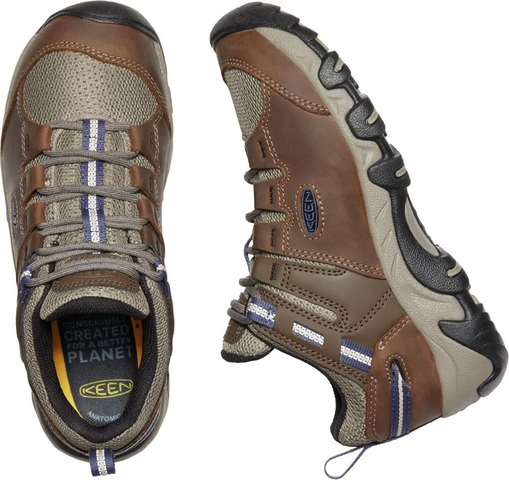 'Keen Outdoor' Women's Steens Vent Hiker - Shitake / Crown Blue