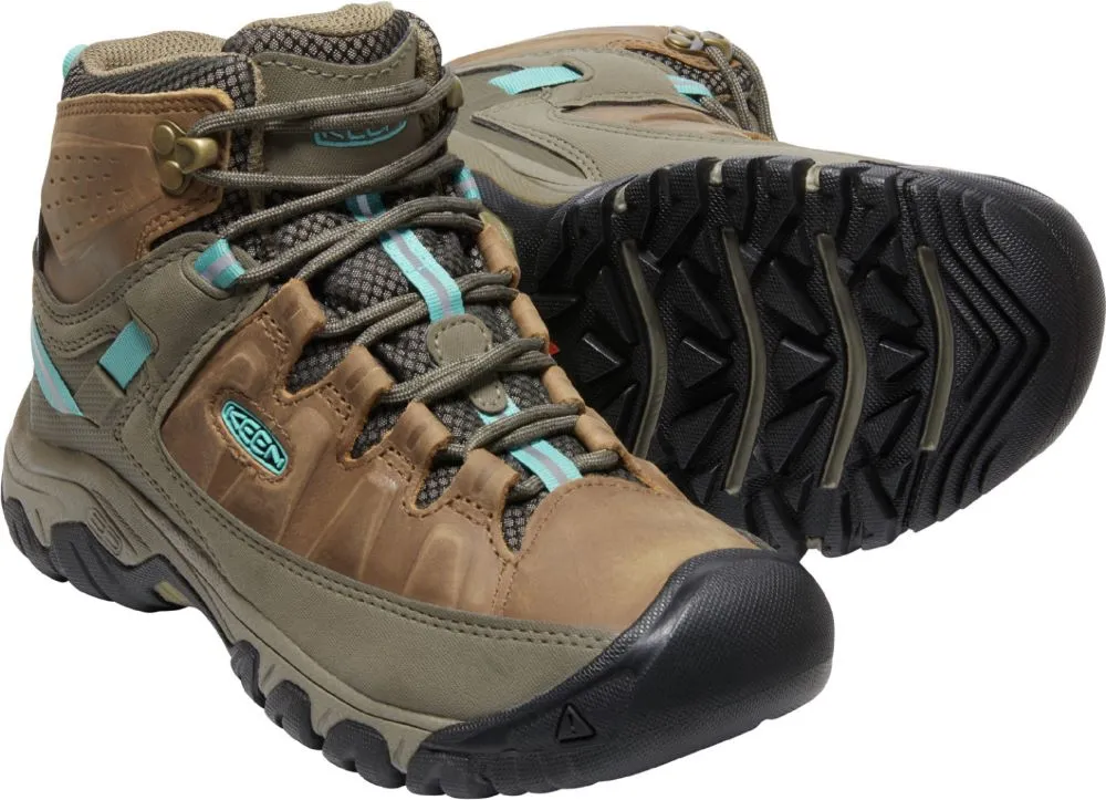 'Keen Outdoor' Women's Targhee III WP Mid Hiker - Toasted Coconut / Porcelain