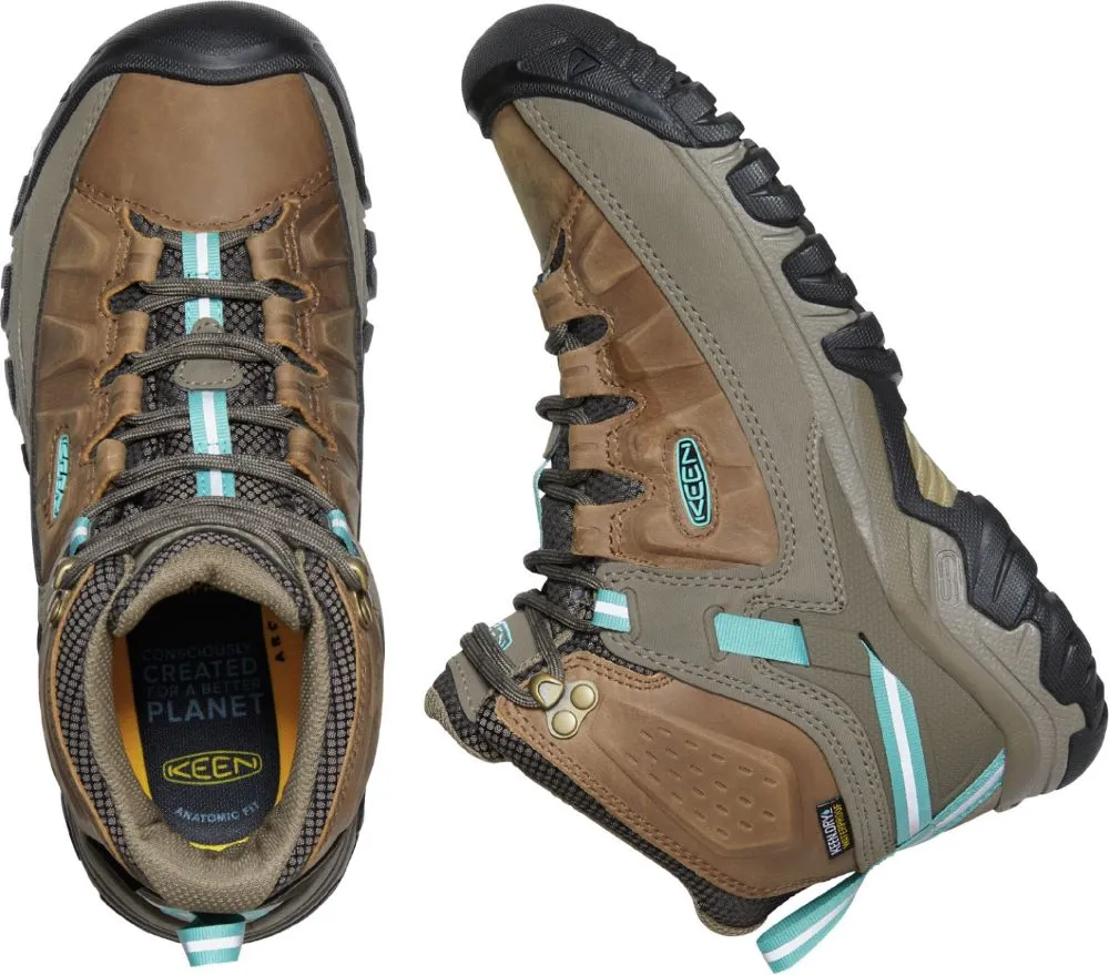 'Keen Outdoor' Women's Targhee III WP Mid Hiker - Toasted Coconut / Porcelain