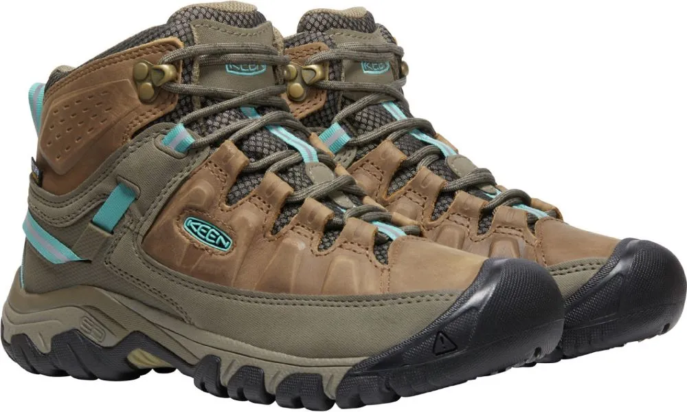 'Keen Outdoor' Women's Targhee III WP Mid Hiker - Toasted Coconut / Porcelain