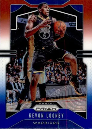 Kevon Looney, Red White Blue Prizm, 2019-20 Prizm Basketball