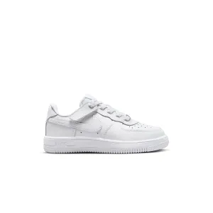 Kids Force 1 Low Easyon 'Triple White'