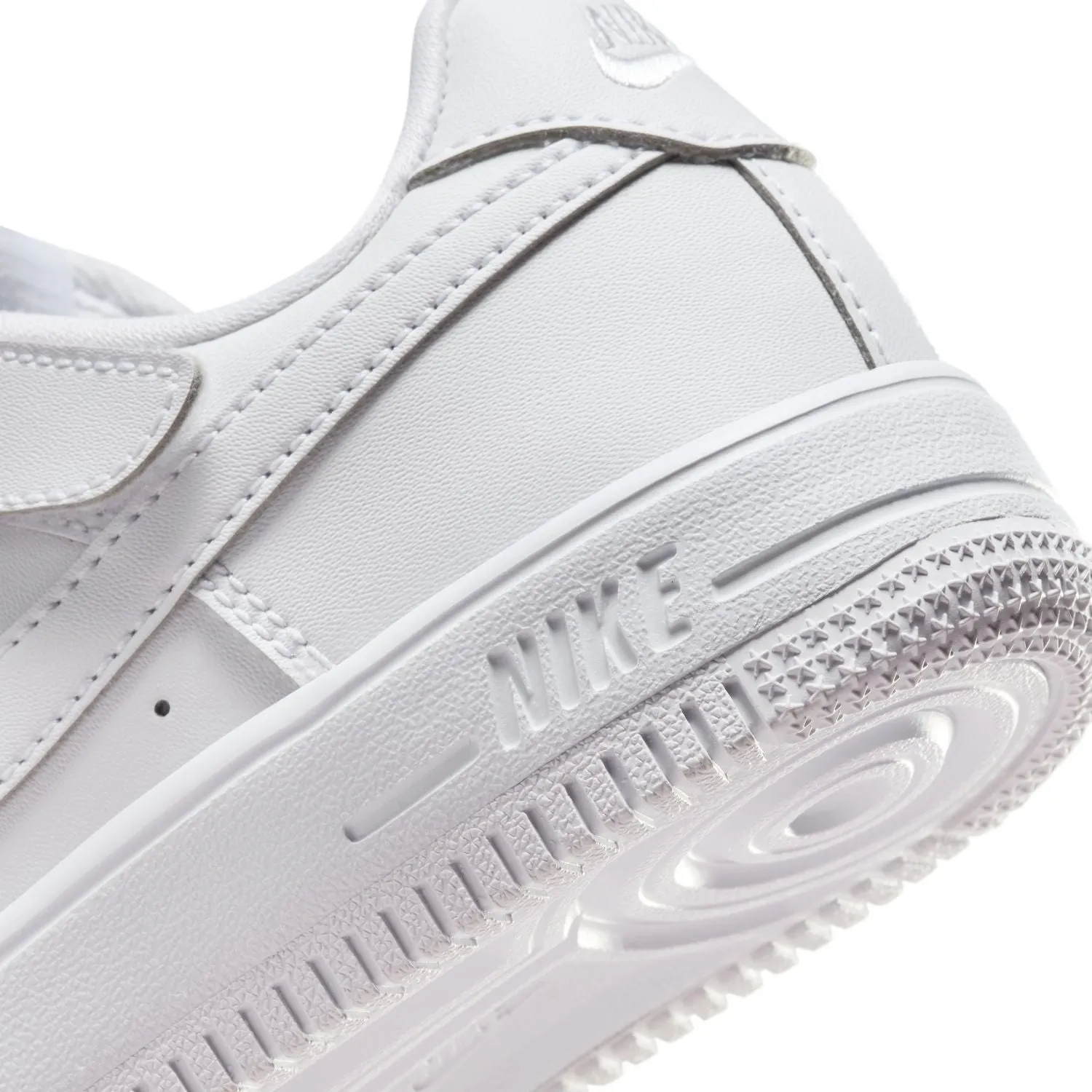 Kids Force 1 Low Easyon 'Triple White'