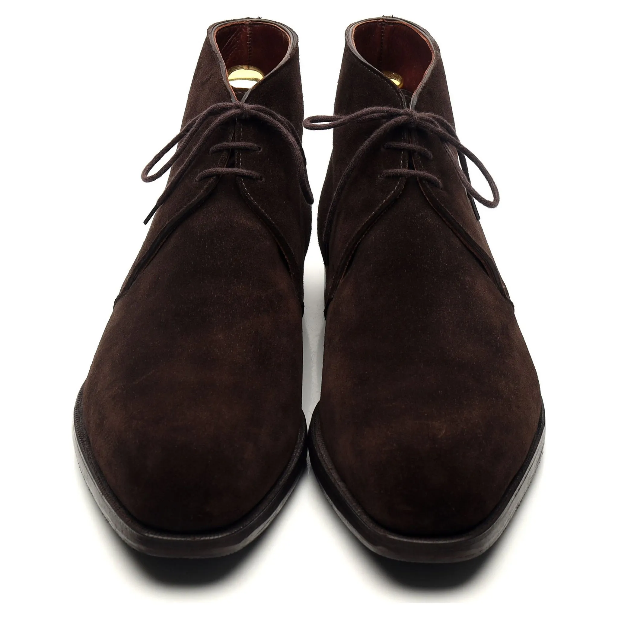 Kilgour Dark Brown Suede Chukka Boots UK 8.5 E