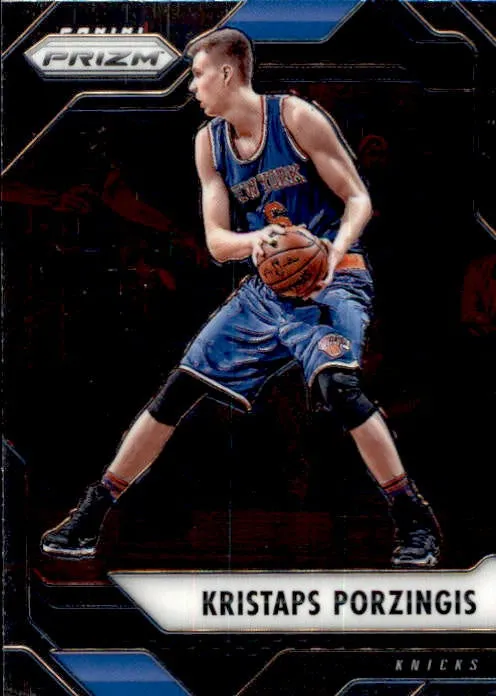 Kristaps Porzingis, #124, 2016-17 Panini Prizm Basketball NBA