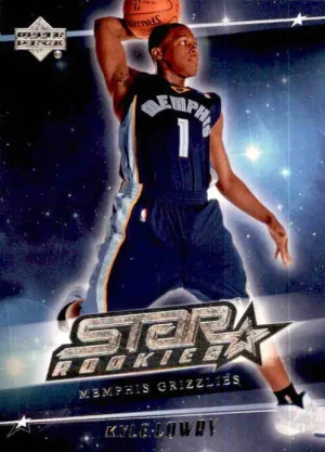 Kyle Lowry, Star Rookies, 2006-07 UD NBA Basketball