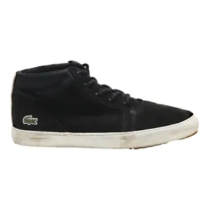 LACOSTE Chukka Boots Black Suede Womens UK 6.5