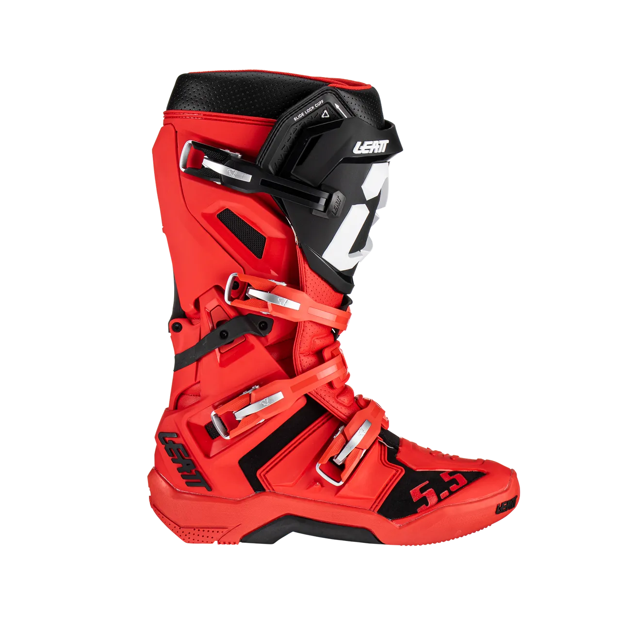 Leatt GPX 5.5 Red Flexlock Motocross Boots