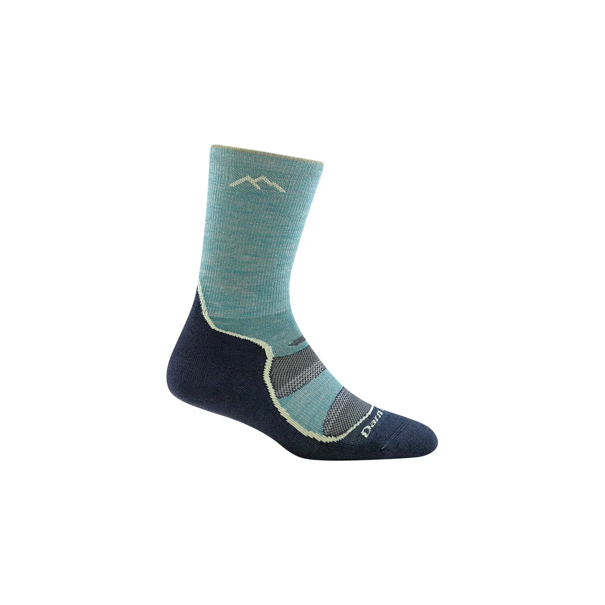 Light Hiker Micro Crew Hiking Sock - Aqua